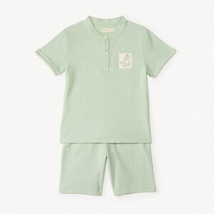 Ensemble t-shirt manches courtes + short tennis pour garçon 