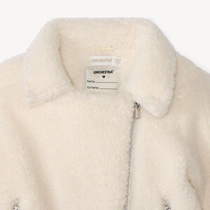Perfecto en sherpa moutonné pour fille 