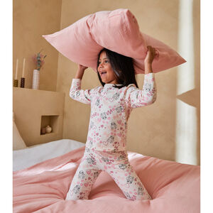 Pyjama 2 pièces manches longues fille imprimé Stitch Disney 