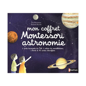 Livre Mon coffret Montessori Astronomie 