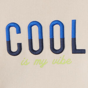 Sweat molleton avec broderie pour garçon  