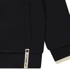 Gilet molleton effet color block à capuche garçon 