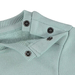 Sweat manches longues avec motif brodé effet bouclette bébé garçon  