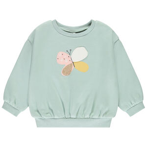 Sweat molleton oversize à motif fantaisie pour bébé fille 