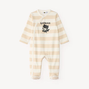 Dors-bien bébé garçon en sherpa motif Batman Warner (finitions différentes selon l'âge) 