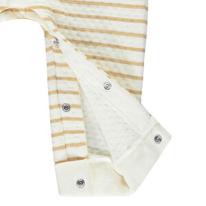 Combinaison longue à rayure pour bébé garçon  