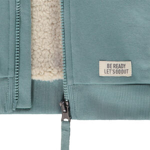 Gilet en molleton doublé sherpa pour garçon 