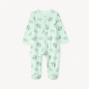 Dors-bien zippé sur l'avant imprimé Le Roi Lion Disney pour bébé garçon 