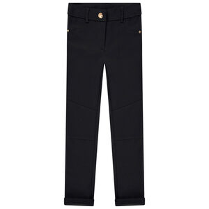 Pantalon slim en milano esprit équitation fille 