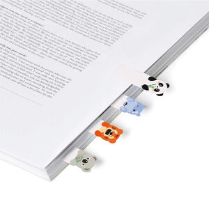 Set de 80 petits marque-pages adhésifs Animaux 
