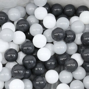 Piscine à balles en mousse gris + 120 balles 