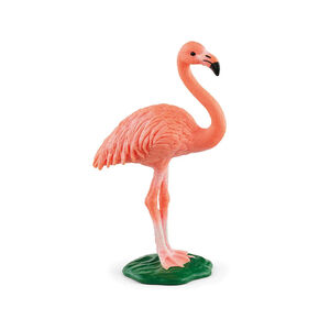 Figurine flamant rose 