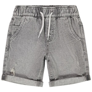 Bermuda en denim effet used pour garçon 