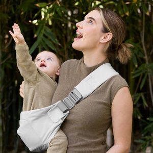 Porte-bébé Upsie Sling Pearl Grey 