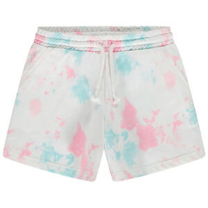 Short en molleton effet tie & dye pour fille 