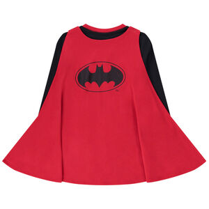 Pyjama 2 pièces avec cape amovible Batman Warner pour garçon 