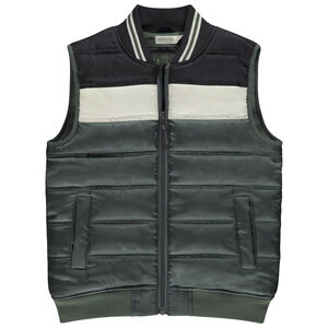 Doudoune sans manches effet color block pour garçon  