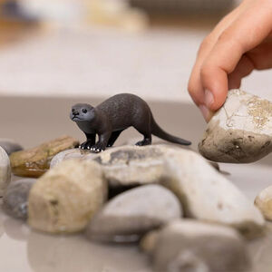 Figurine loutre 