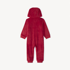 Surpyjama ludique de Noël en sherpa pour bébé fille 