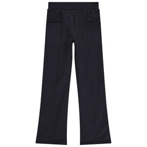 Jegging forme trompette en molleton uni pour fille 