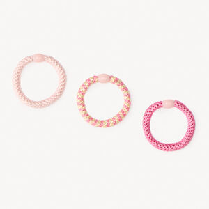 Lot de 3 élastiques tressés pour fille  
