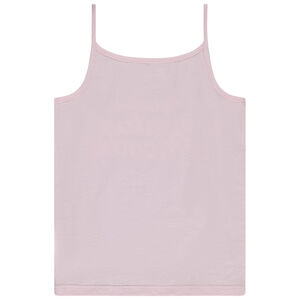 Débardeur en jersey slub print fantaisie fille 