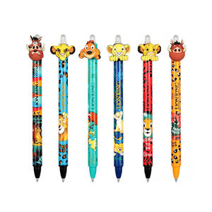 Stylo gel effaçable bleu Le Roi Lion Disney (modèle aléatoire) 