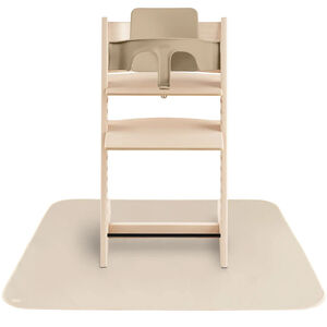 Tapis anti-éclaboussures Splat pour Chaise haute Beige 