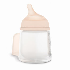 Biberon anti-colique Zero.Zero débit lent/S 180ml rose 