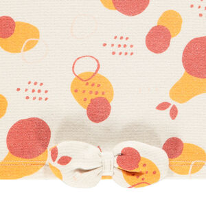 Sweat en molleton brillant fille imprimé poires 