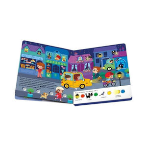 Livre interactif "Cherche et brille - Dans la nuit" 
