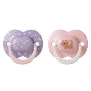 Lot de 2 Sucettes Ultimate fit Rose/Violet 