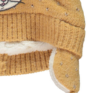 Bonnet péruvien en tricot brillant Marie Disney pour bébé fille 