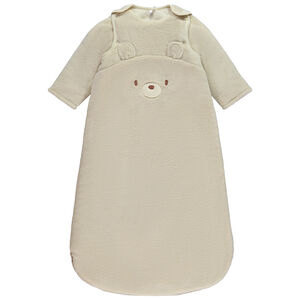 Gigoteuse ourson en sherpa TOG 3.5 à manches amovibles pour bébé 