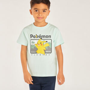 T-shirt manches courtes Pikachu Pokémon pour garçon  