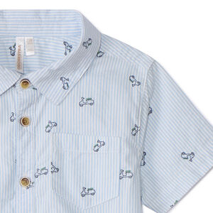 Chemise manches courtes imprimé scooters pour bébé garçon 