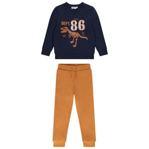 Ensemble jogging 2 pièces print T-rex pour garçon 