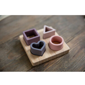 Trieur de formes en bambou Lovely 