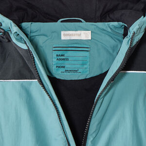 Coupe-vent en toile à capuche effet colorblock pour garçon  