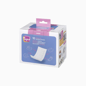 Serviettes hygiéniques post-accouchement x10 