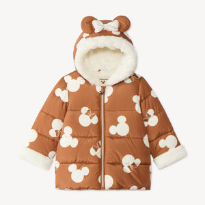 Doudoune bébé fille matelassée imprimée Minnie Disney 