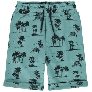 Bermuda en molleton imprimé pour garçon 