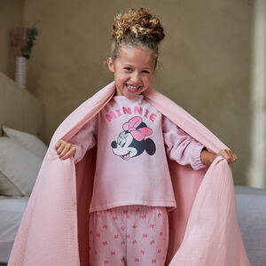 Set de pyjama en velours 2 pièces fille print Minnie 