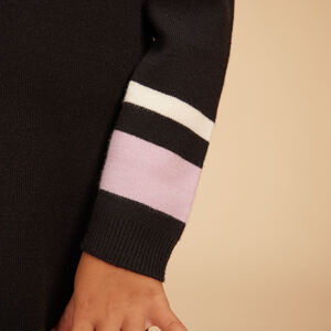 Robe manches longues en tricot pour fille 