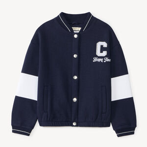 Gilet fille style teddy en molleton 