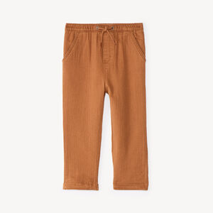Pantalon droit en toile bébé garçon 