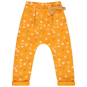 Pantalon de jogging imprimé pour bébé fille 