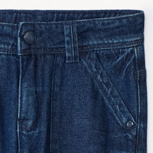 Jean droit doublé micropolaire pour garçon 