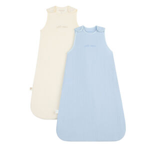 Lot de 2 gigoteuse sans manches TOG 0,5 Petit Cœur 