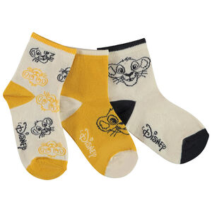 Lot de 3 paires de chaussettes Le Roi Lion Disney garçon 